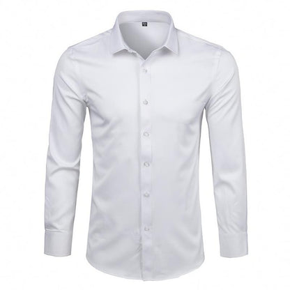 Camicia Confortevole Senza Pieghe