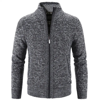 Cardigan Uomo Casual Crochet